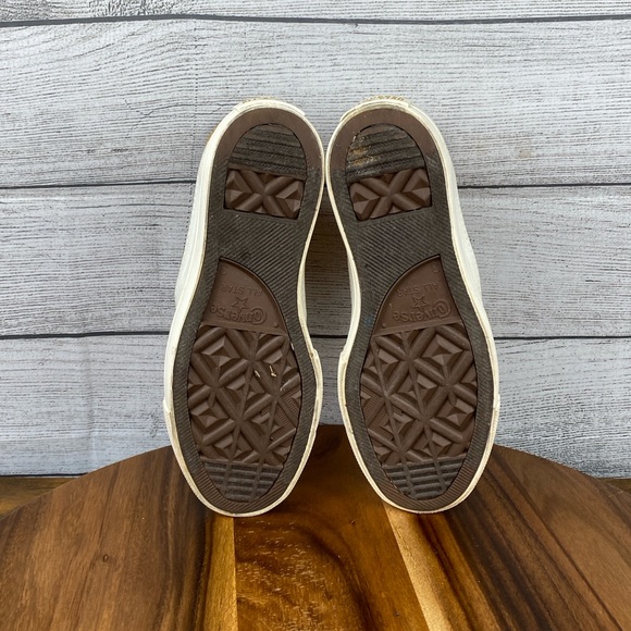 Converse Chuck Taylor All Star Lift Platform High Burnt Honey Shoe Womens Size 5 - Picture 10 of 11